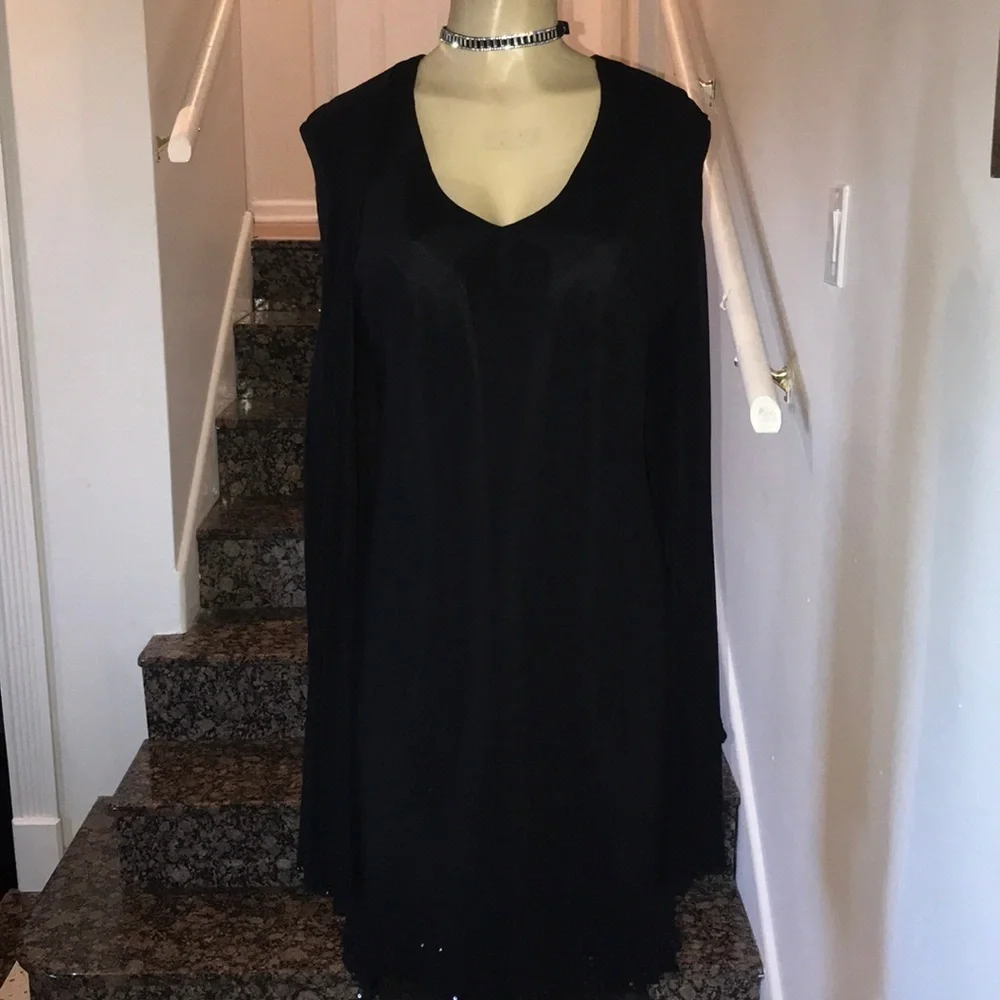 JONES NEW YORK SILK DRESS - Picture 7 of 11